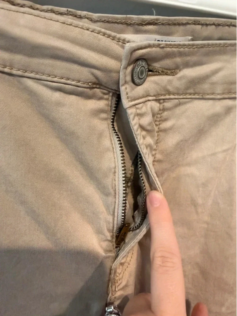 Old Navy Rockstar Super Skinny High Rise Pants Size 16 Tan